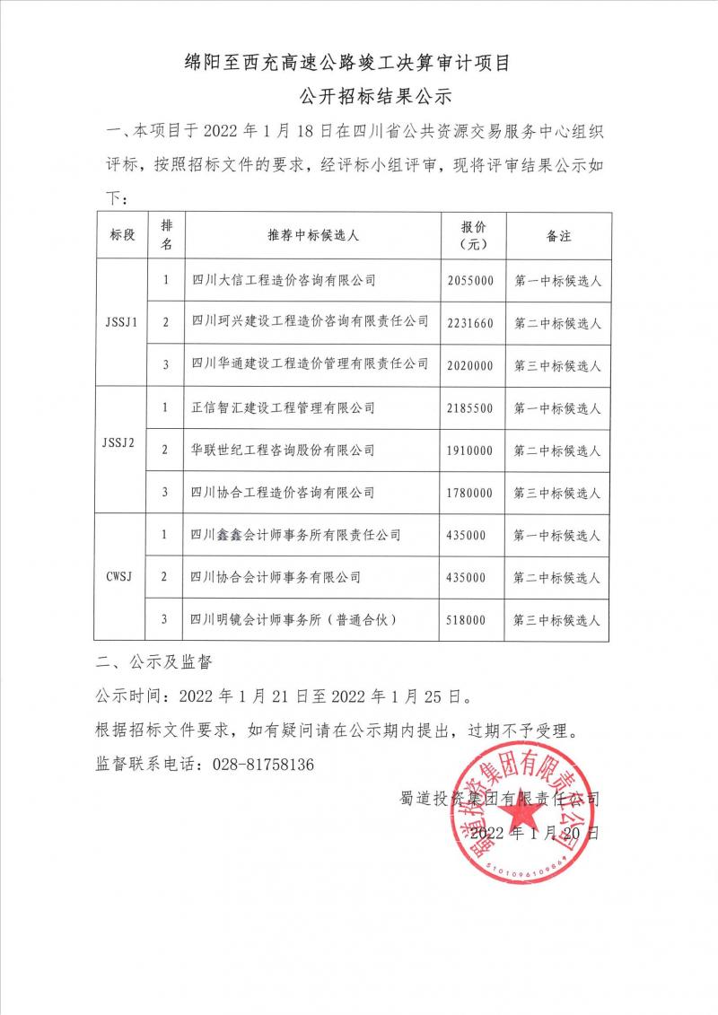 1642649028253567.jpg 绵阳至西充高速公路完工决算审计中标公示(挂集团)_00.jpg